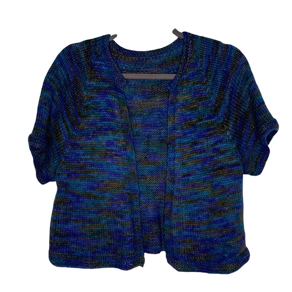 Handmade Knit Open Front Cardigan - Picture 1 of 3